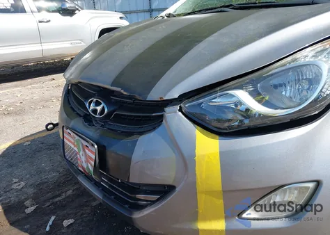 2013 Hyundai Elantra Limited из США, поврежденный, VIN KMHDH4AE2DU768472